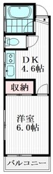 桂ハイツの物件間取画像